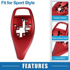 Gear Shift Lever Cover for BMW 1 2 3 4 5 6 7 Series X3 X4 (F30) Red
