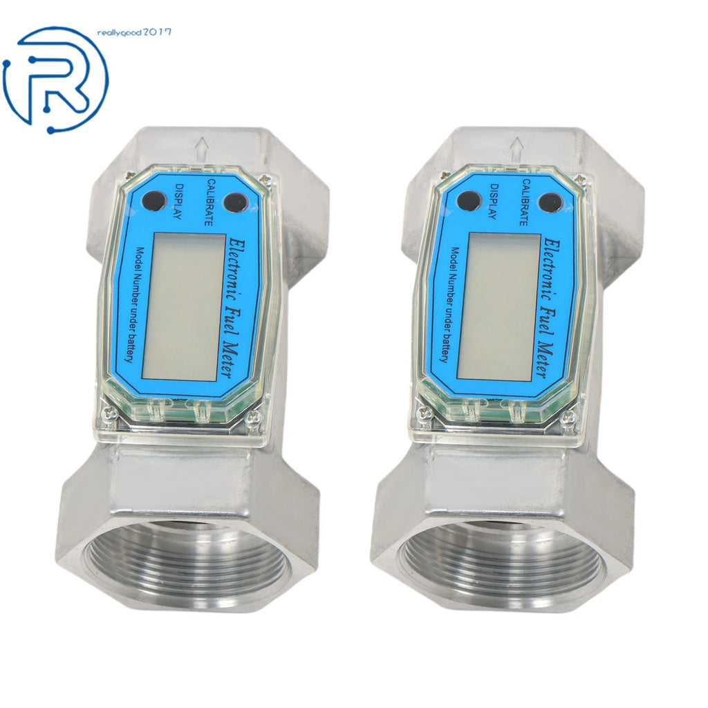 2X Digital Flow Meter 2" for Liquid Flow Measurement (15.8-132 GPM)