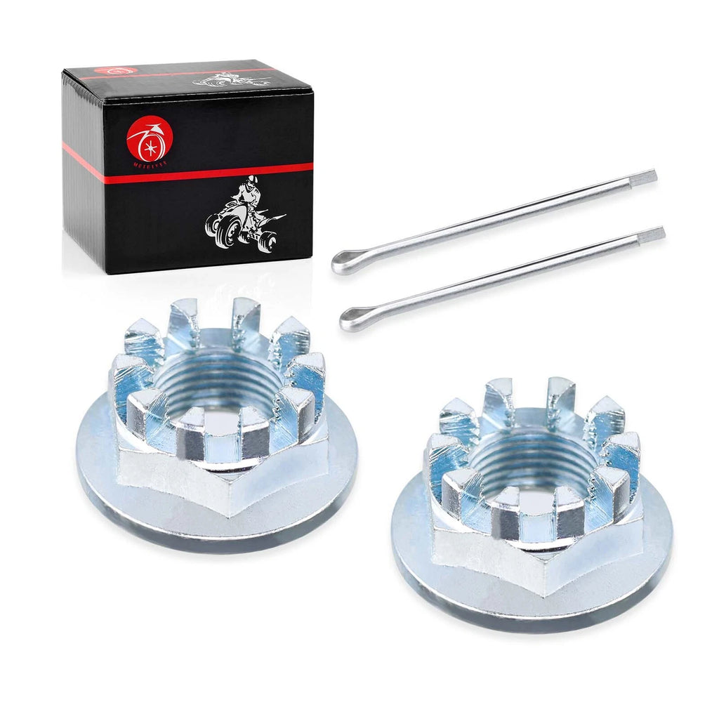 Front Axle Castle Nuts for Honda Recon 250 TRX250 (2000-2023)