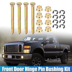 Set of 2 Door Hinge Pin and Bushing Repair Kits for Ford F-100 F-150 (1980–1983)