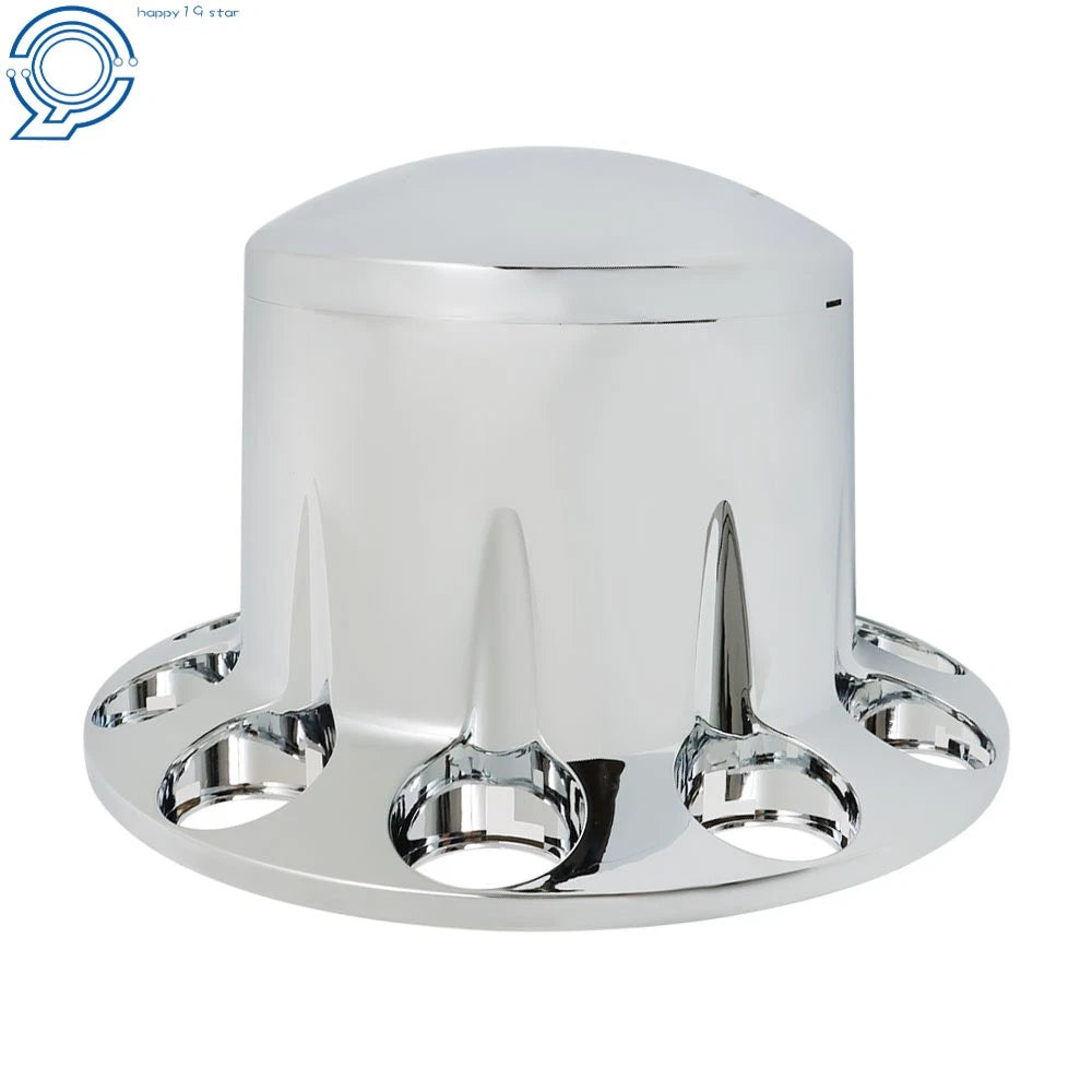 Chrome Hub Cover for Semi Truck