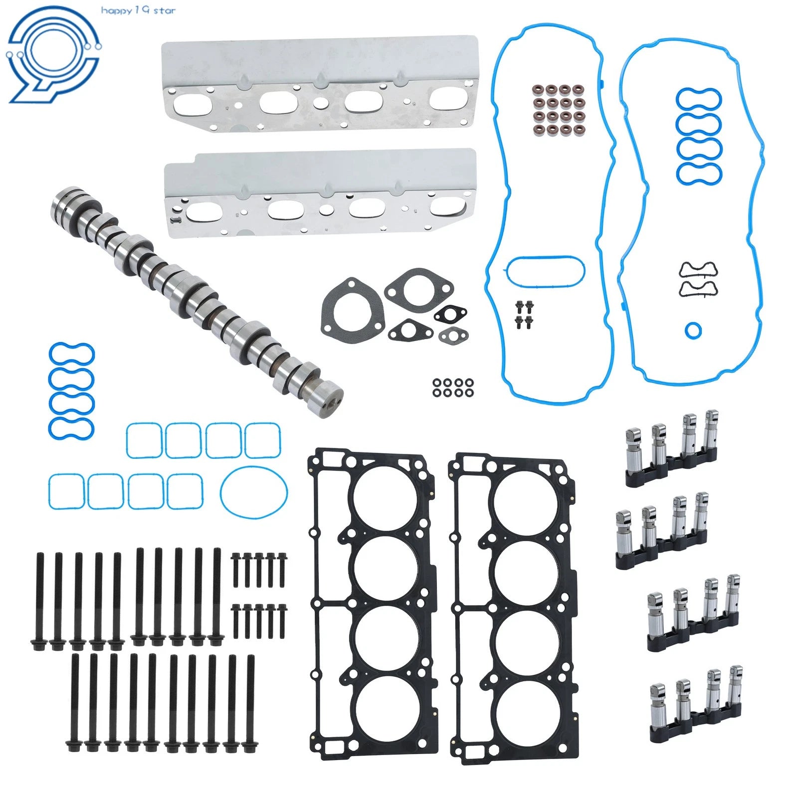 Camshaft MDS Lifters Seals Kit for Dodge Ram 1500 (2009–2015) 5.7L