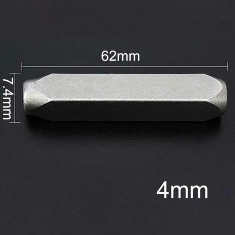 Stamps Punch Craft Tool for Jewelry Leather Metal Marking (Steel)