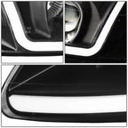 LED DRL Projector Headlight Lamps for Honda Civic (1999–2000)
