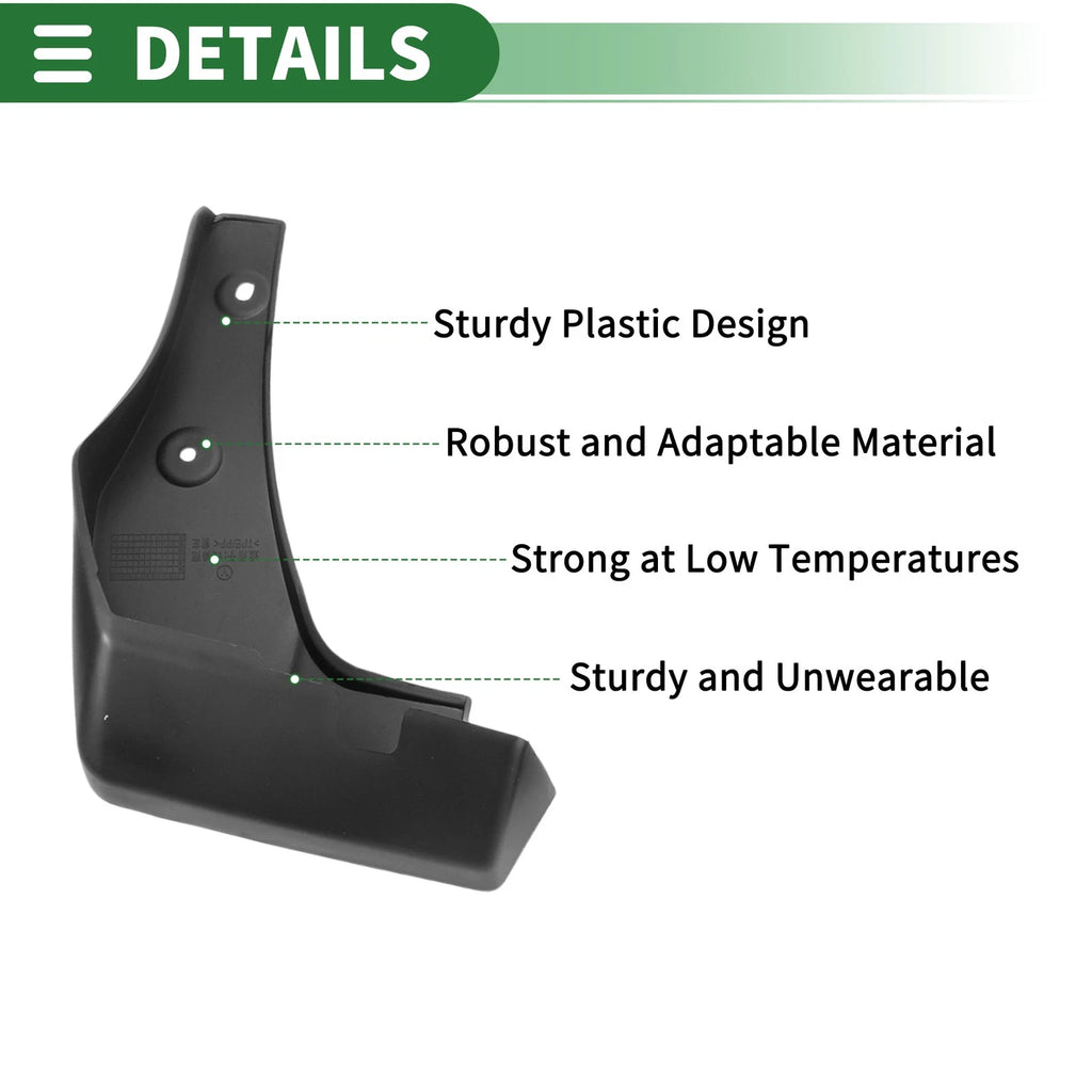 Mud Flaps Splash Guards for Honda Gienia (2016–2019)