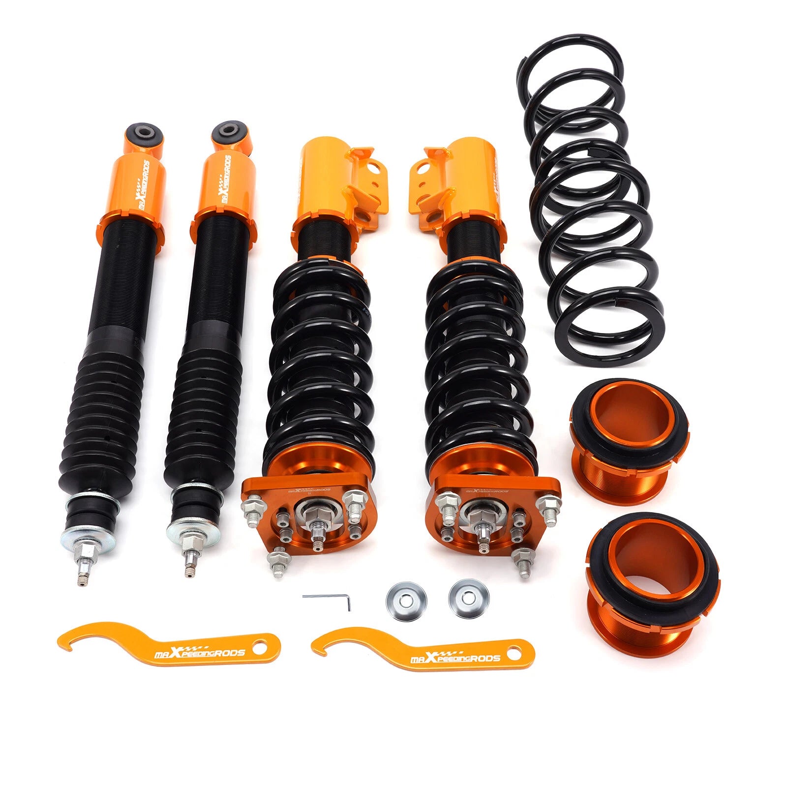 24-Way Adjustable Coilovers for Ford Mustang (1994–2004) Shocks Struts