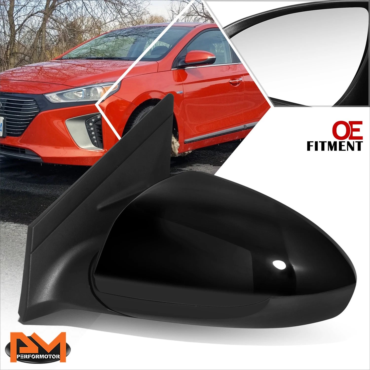 3D Blue Emblem Decal for Ford Mustang (2015–2023)