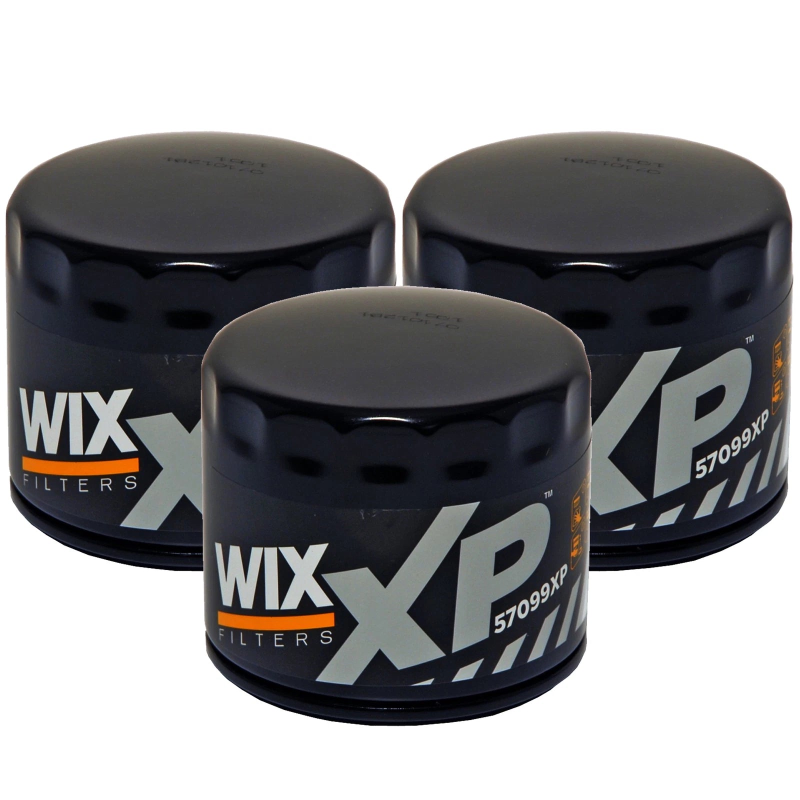 Set of 3 Wix XP Engine Motor Oil Filters for Chevy GMC Pontiac (StdAsp)