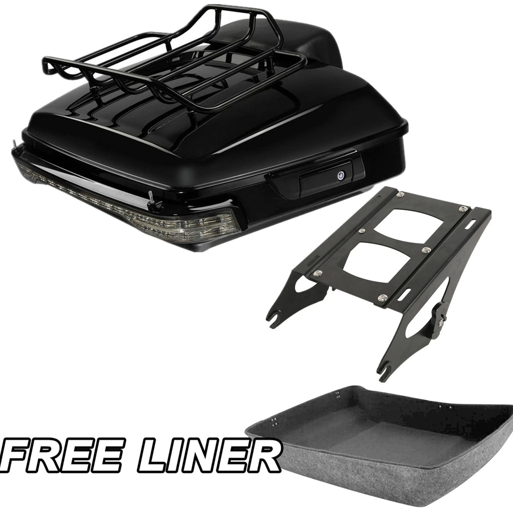 LED Trunk Pad Mount Rack for Harley Electra Street Glide (2014–2026)