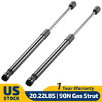Gas Shock Support for Leer Camper Shell Truck Topper (15.98", 20Lb)