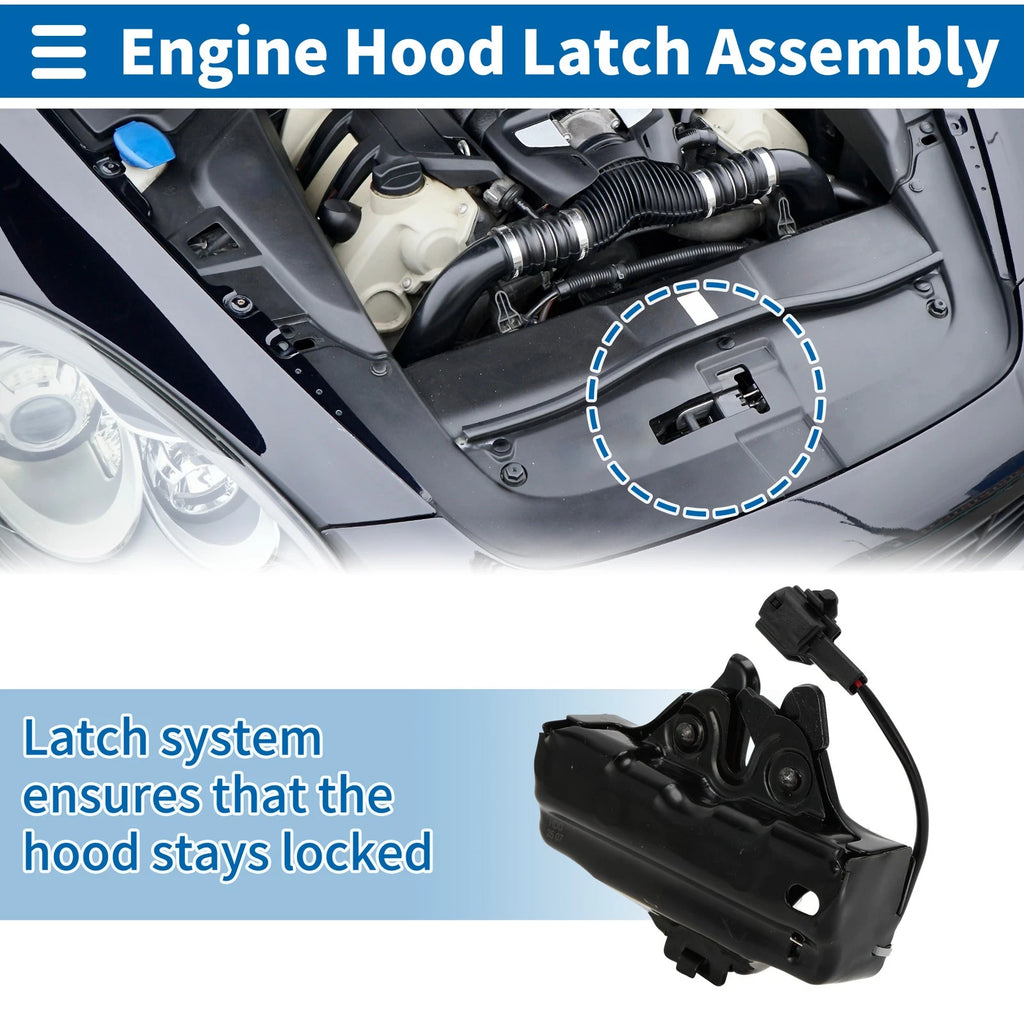 Hood Latch Assembly for Toyota Sequoia (2008–2021) No. 535100C040