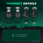 Set of 4 Suspension Kit Front Ball Joints for Ford F-250 Super Duty (1999–2015)