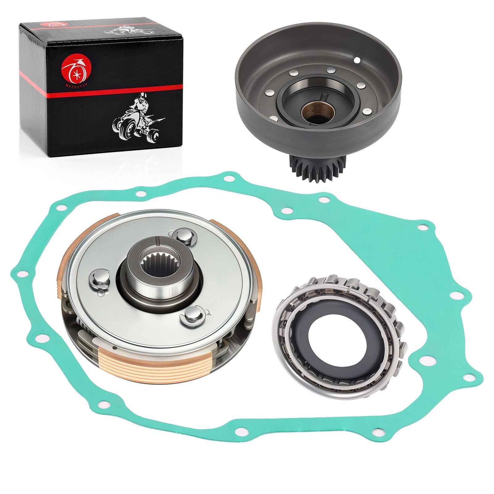 Wet Clutch Carrier Drum Housing for Honda Recon 250 TRX250TE TM TRX250EX/X (1997-2023)