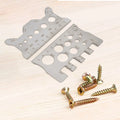304 Stainless Steel Screw Thread Pitch Gauge for Accurate Measurements