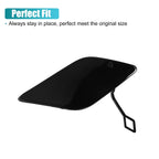 Front Bumper Tow Hook Cap for Mercedes Benz E-Class W212 (2009–2016) No.A2128850126 Black