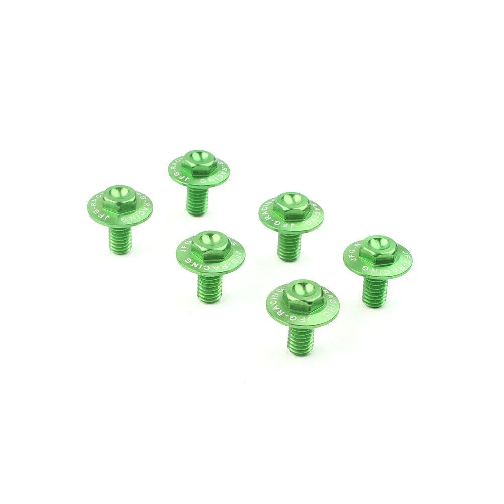 Fork Guard Bolts for Kawasaki KX85 KX125 KX250F KX450F KLX450R KLX250 (98-16)