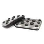 Stainless Steel Brake Gas Pedal Covers for Toyota Land Cruiser Prado (10-22)