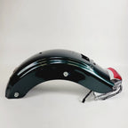 Rear Fender with Tail Light for Harley Davidson Road King (2009–2023)