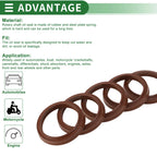 Set of 5 Oil Seal Rotary Shaft Seal FKM Rubber 36x44x5.5mm