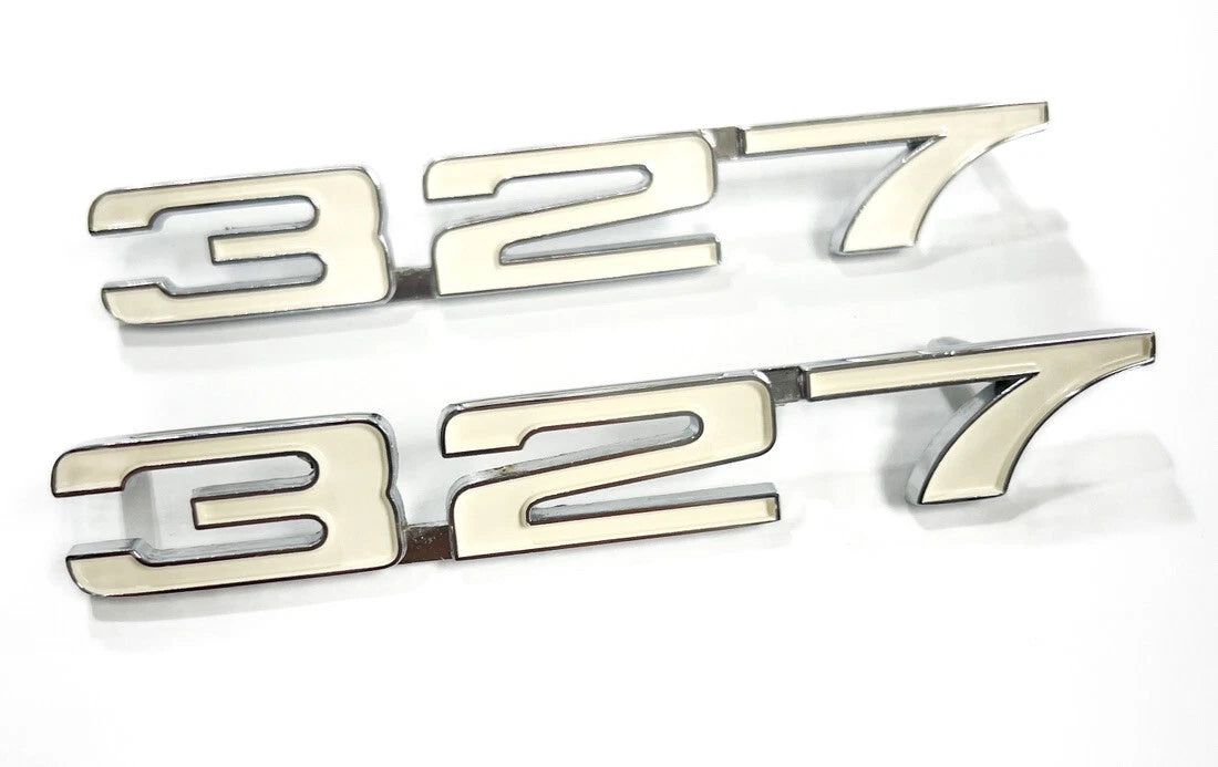 Front Fender Emblems Left Right Replacement for 1968 Chevy Camaro (1968–1968)