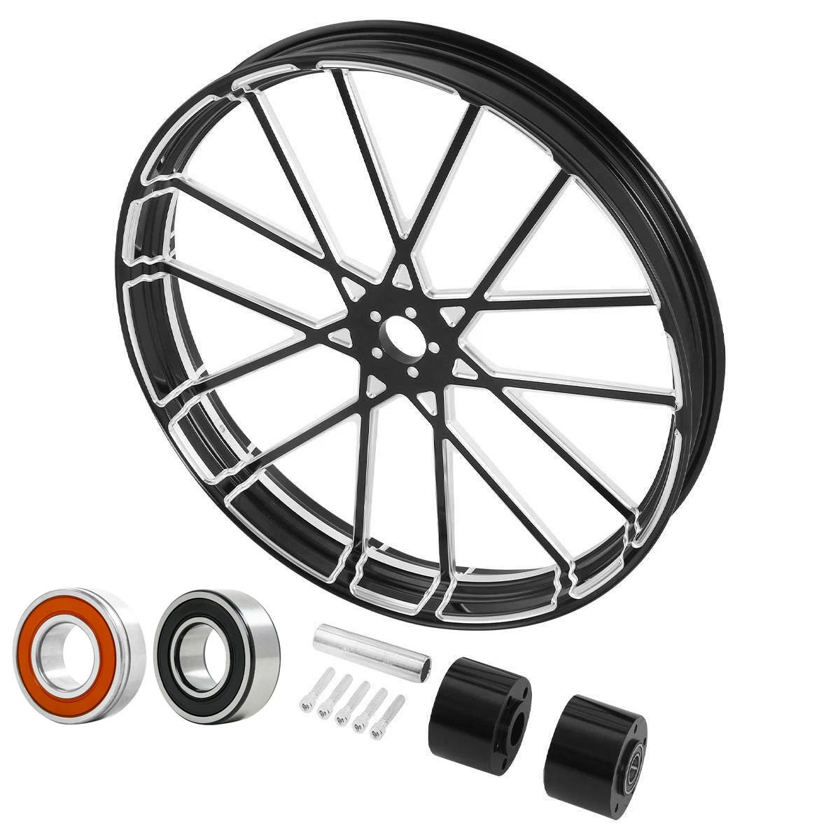 30" Front Wheel Rim & Dual Disc Hub for Harley Electra Glide (2008–2025)