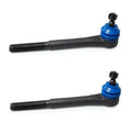 Set of 2 Front Inner Steering Tie Rod Ends for Chevy S10 (1982–2004)