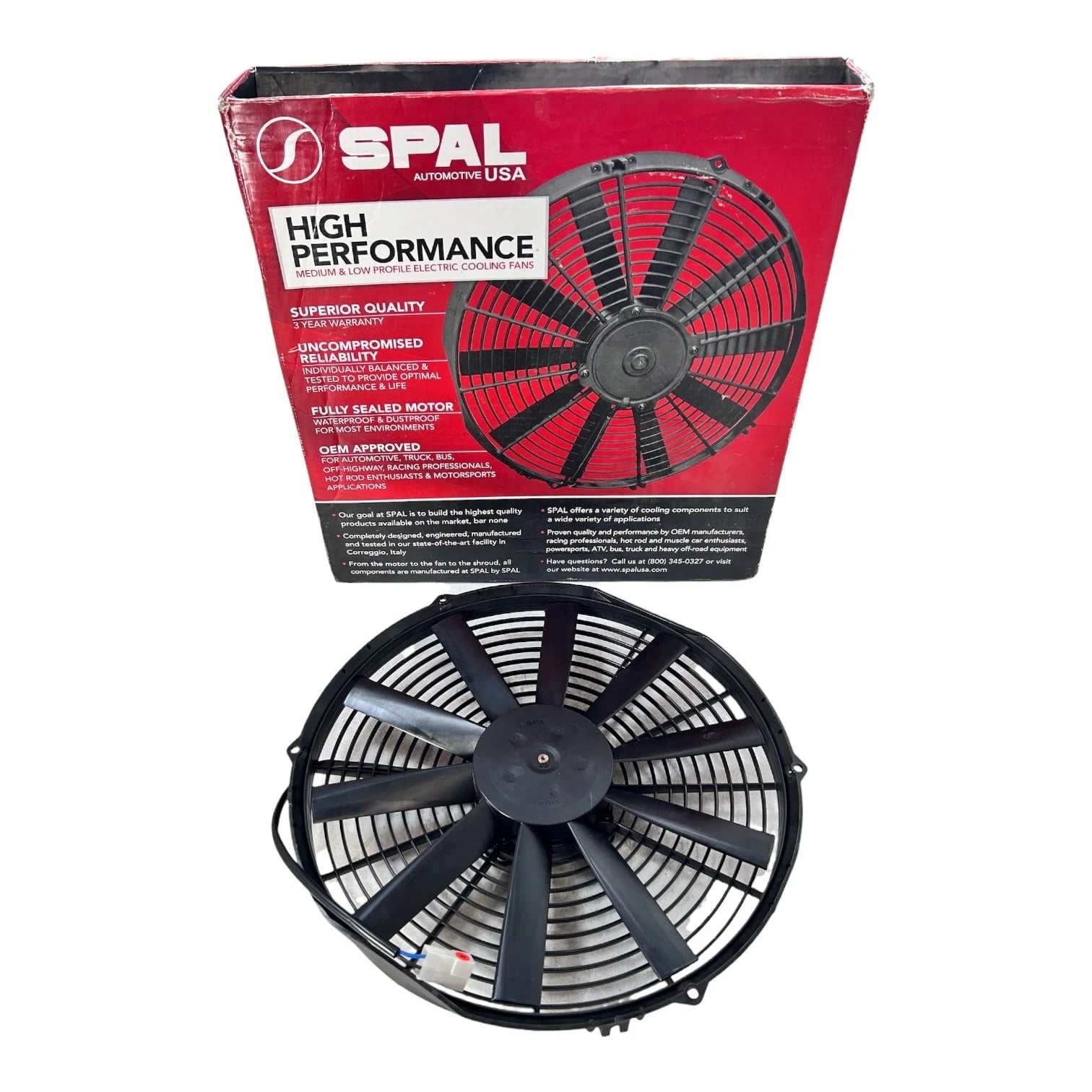 14'' High Performance Cooling Fan for SPAL Automotive (30101509)