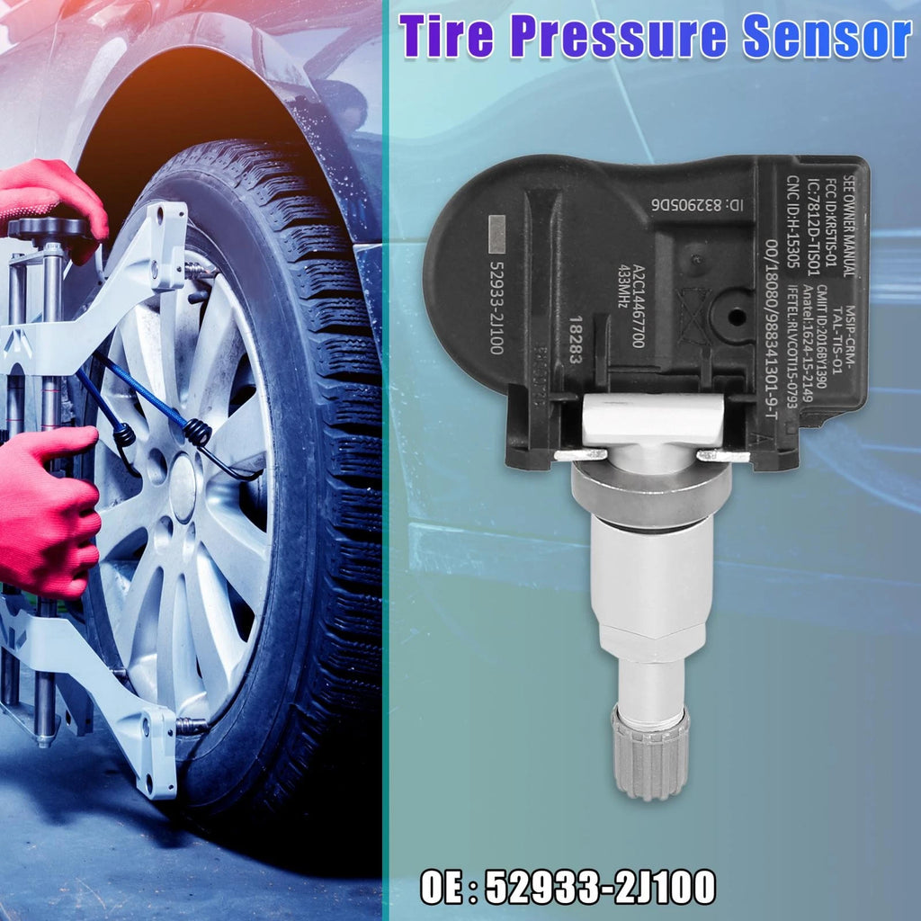 TPMS Sensor 433MHz 52933-2J100 for Kia Rio (2018–2020)
