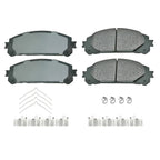 Front Brake Kit 328mm Drilled Rotors Akebono Pads for NX300h (2015–2023)