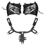 LED Headlight & Upper Fairing Stay Bracket for Yamaha YZF R3 R25 (2019–2024)