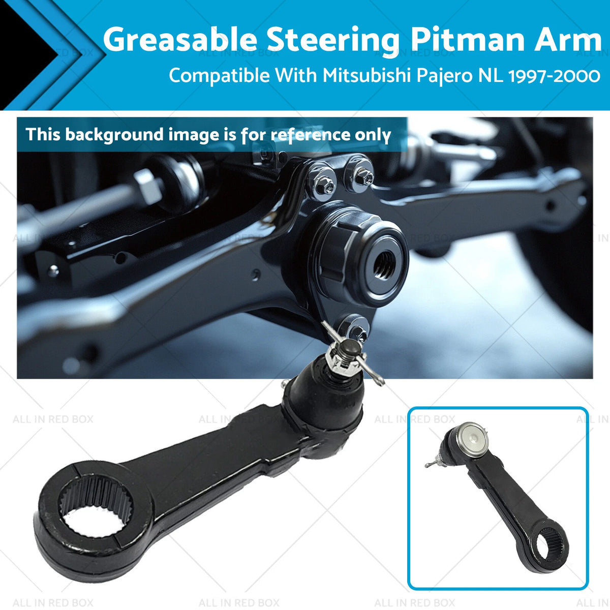 Greasable Steering Pitman Arm for Mitsubishi Pajero NL (1997–2000)