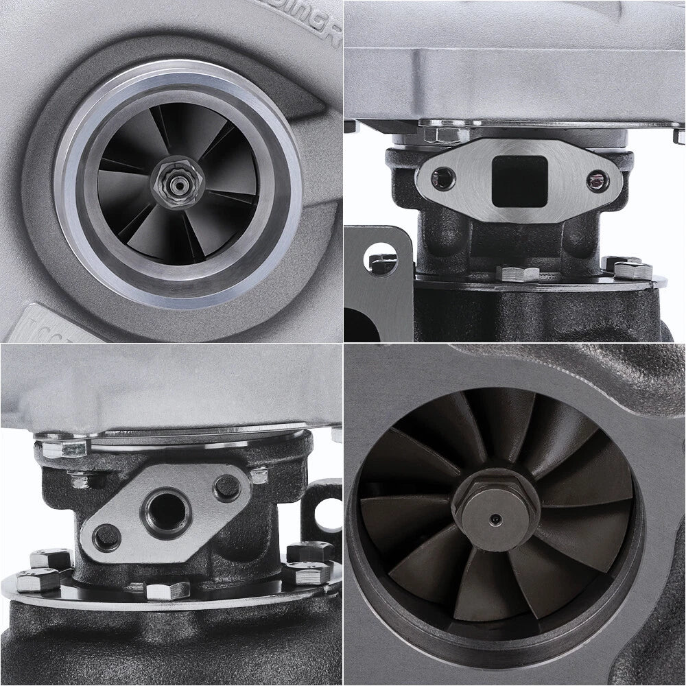 T3 T4 T04E Turbocharger 0.57 A/R for Universal Applications (400+HP)