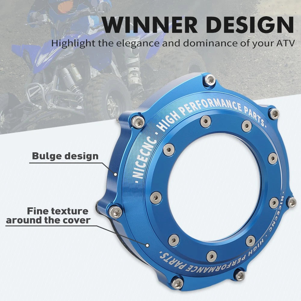 Clutch Cover Guard with Gasket for Yamaha YFZ450R/RSE Special Edition (2009–2023)