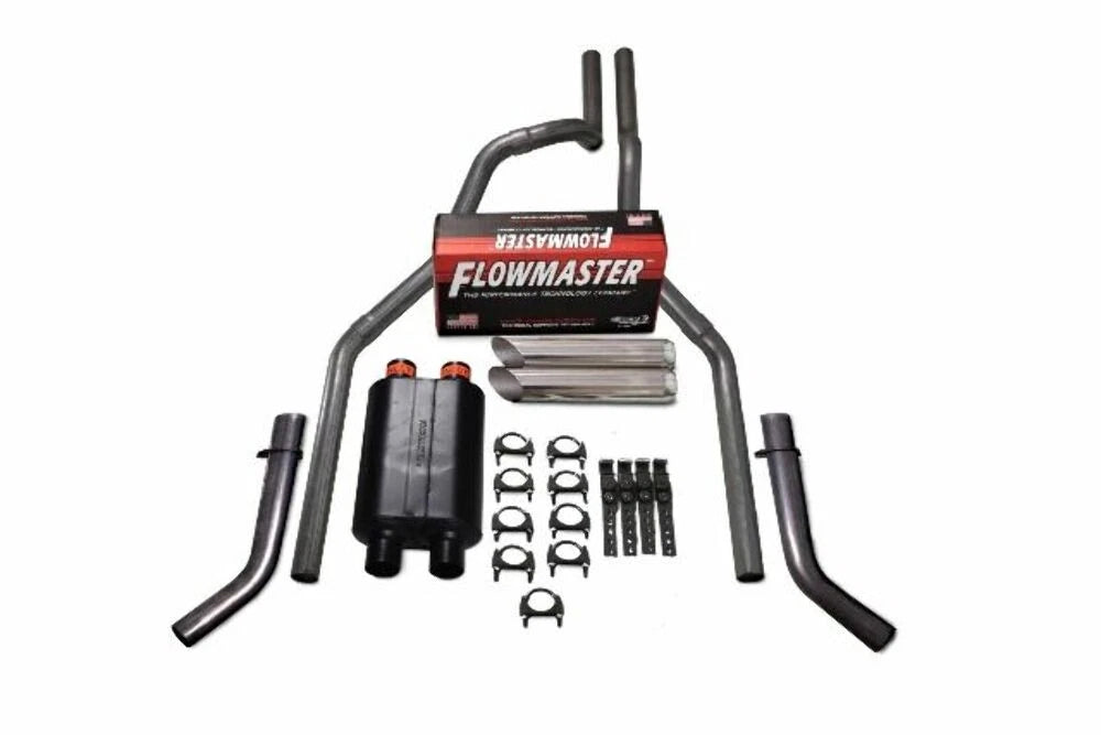 Flowmaster Super 40 Dual Exhaust for Chevy GMC 2500 (2000–2006)