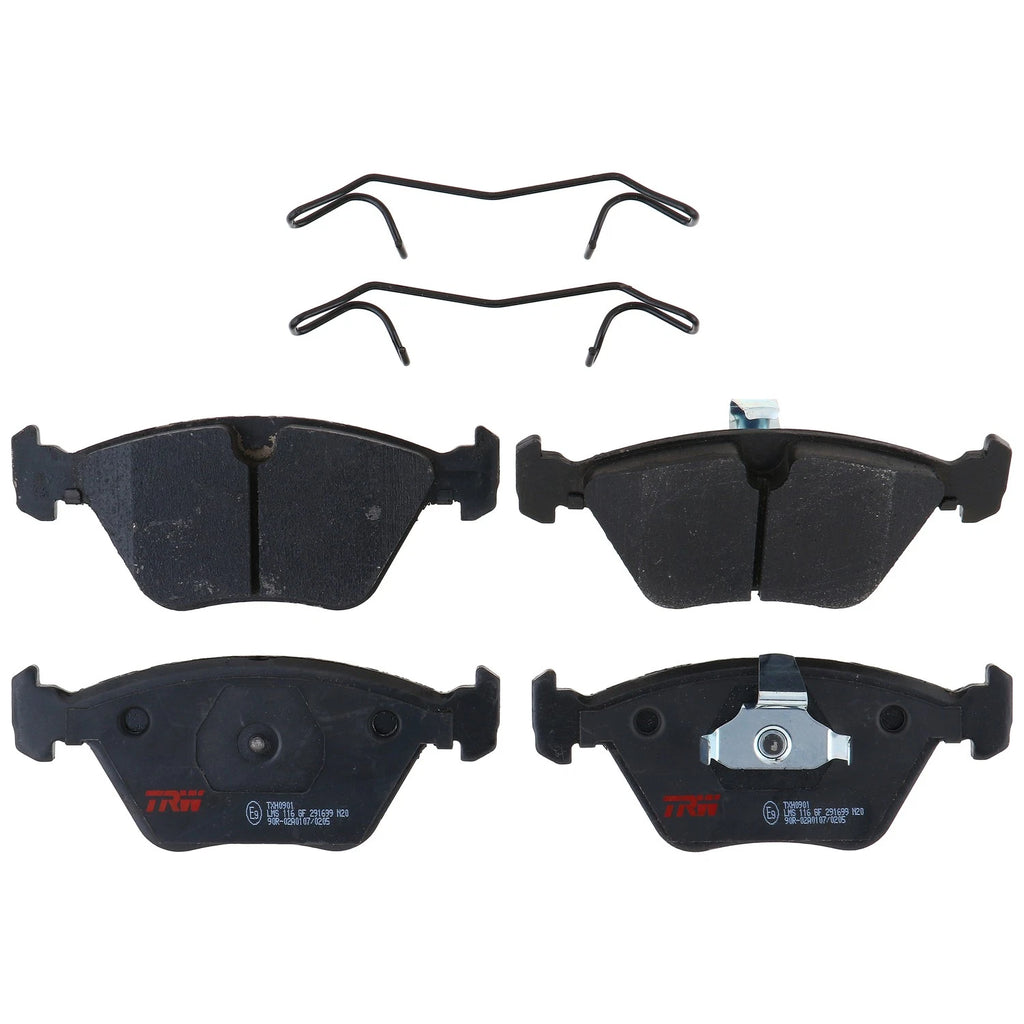 Set of 4 Disc Brake Pads for Jaguar XK8 (1997–2002)
