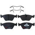 Set of 4 Disc Brake Pads for Jaguar XK8 (1997–2002)