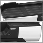 Chrome Rear Step Bumper for Toyota Tundra (2022–2026) w/ Sensor Holes & LED Lamp