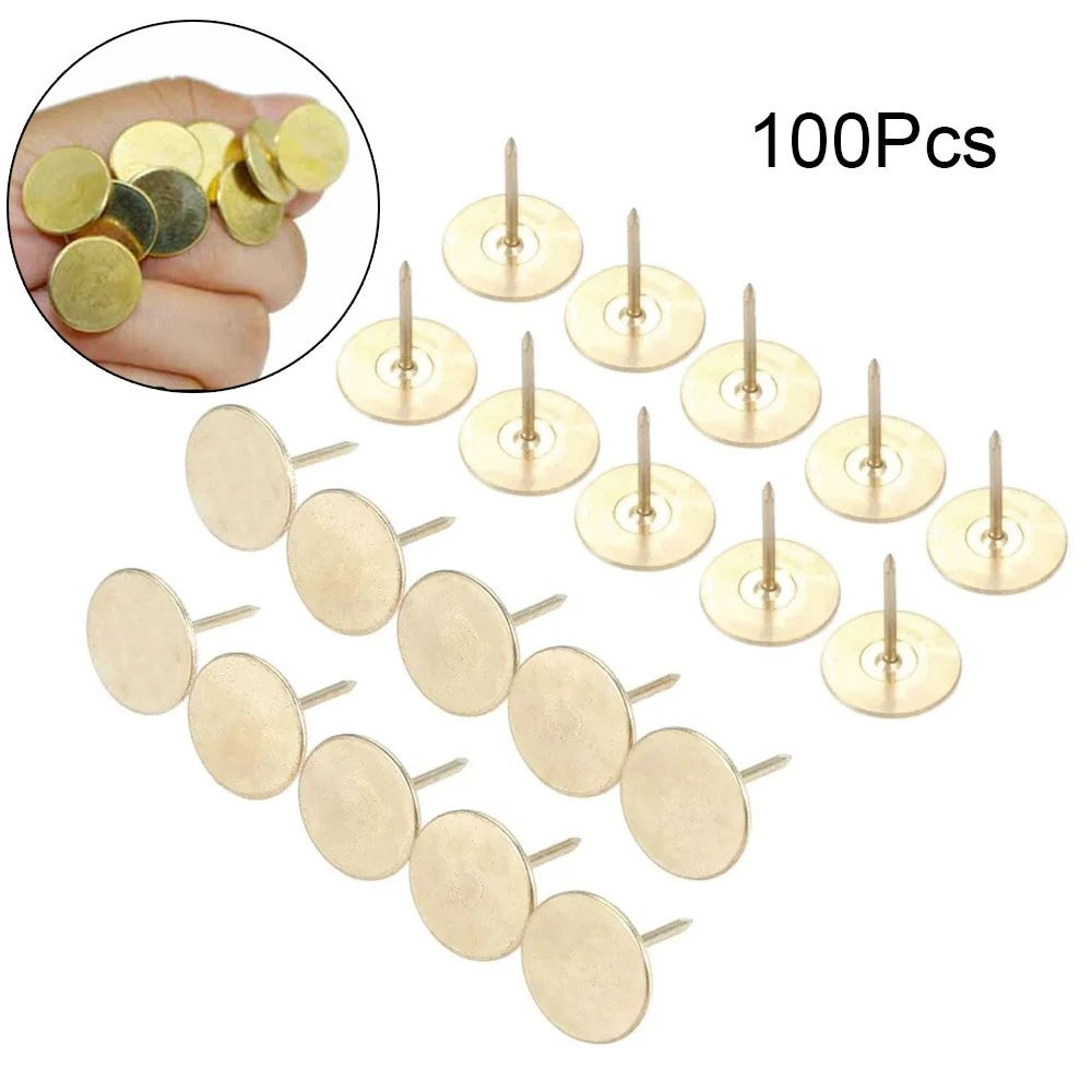 100Pc Upholstery Nails for Sofa (Craft Studs)