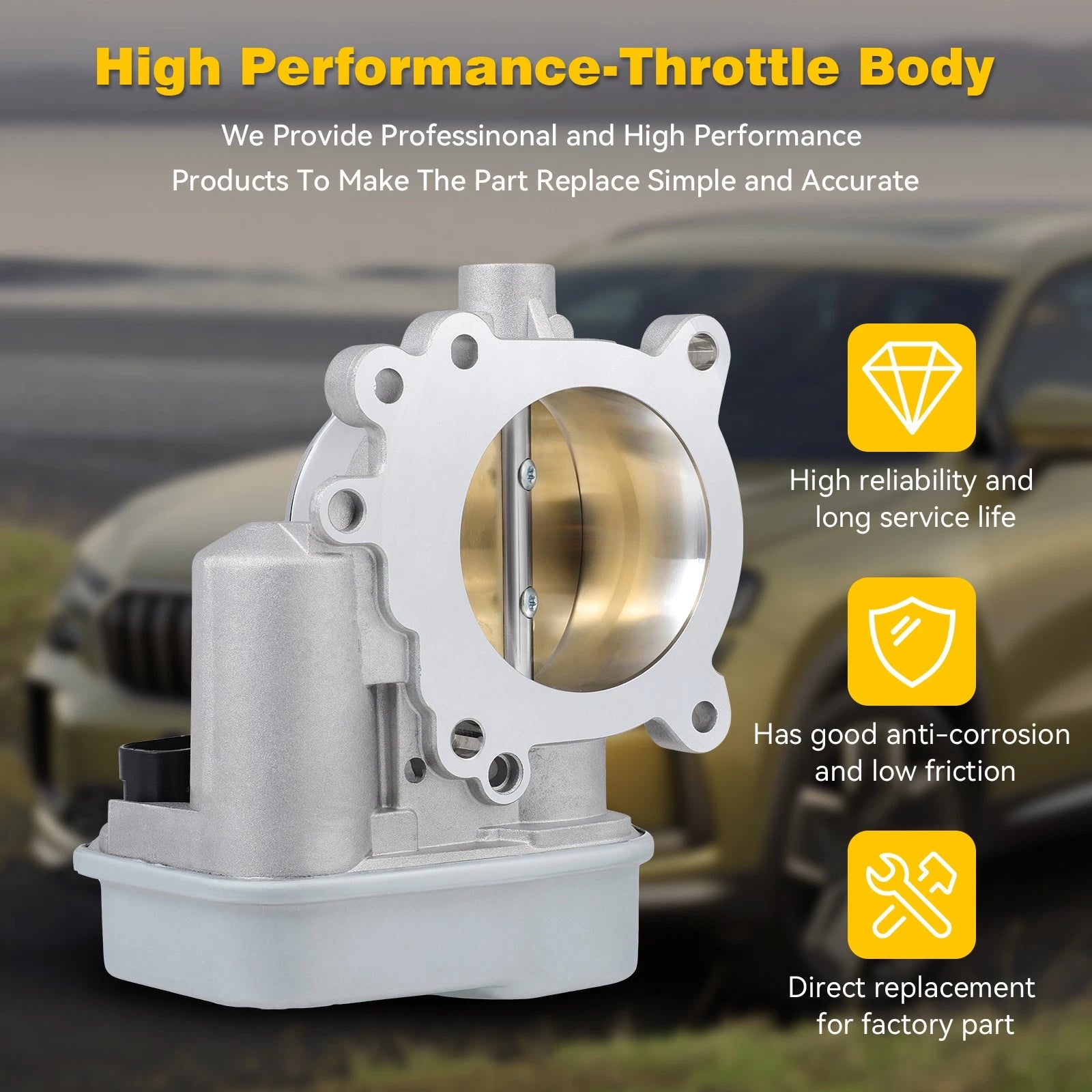 Throttle Body for Chevrolet Cobalt, Saturn Vue (2006–2007)