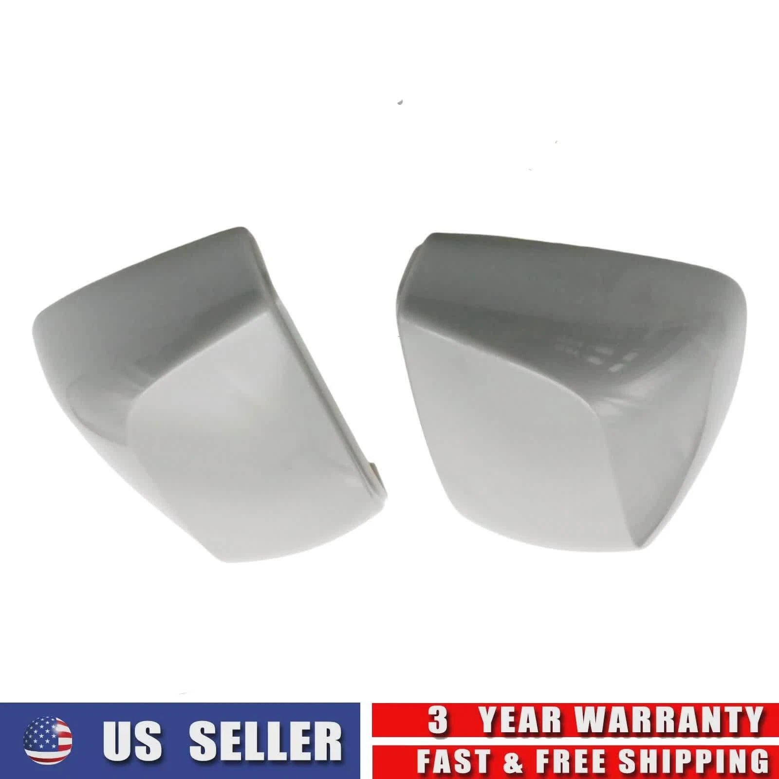 1 Pair Gray Mirror Upper Cover Cap for Subaru Forester (2014–2018) & Impreza (2012–2014)