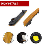 Front Fender Side Marker Light Housings Amber for Chrysler Crossfire (2004–2008)