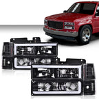 LED Tube Headlights for Chevy GMC C/K Suburban Blazer (1994–2000)