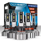 H4 9005 9006 H11 LED Combo Headlight Bulbs for US Vehicles (6000K)