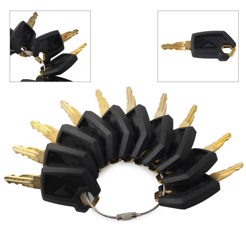 10x Ignition Keys 5P8500 5P-8500 for Caterpillar 980K 980H 416C (2010–2023)