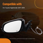 Side Mirror for Toyota Highlander Limited (2017–2019) 879400E272PFM Power Heated