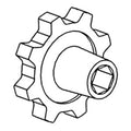 H134603 Elevator Chain Sprocket for John Deere 9400 9500 9600 9610 (1990–2000)