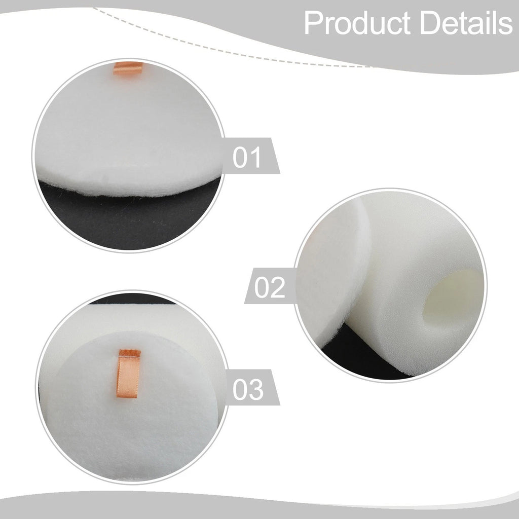 Set of 4 Foam and Felt Filters for Shark R101AE