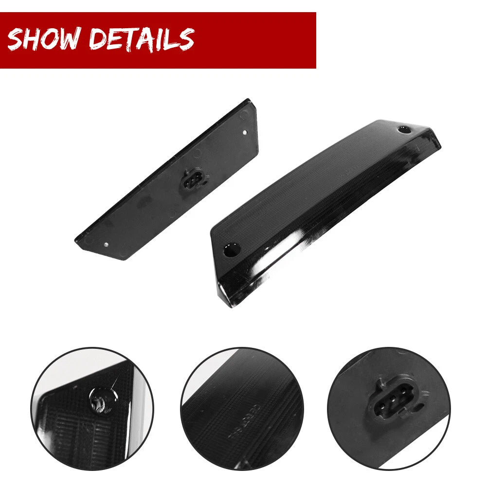 Smoke Tail Lights for Polaris Ranger 500 700 800 900 (2009–2016)