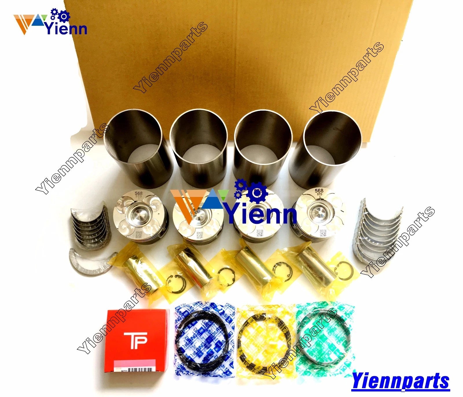 Overhaul Rebuild Kit for Mitsubishi L200 Triton 4D56U 4D56TDI (16V DOHC)