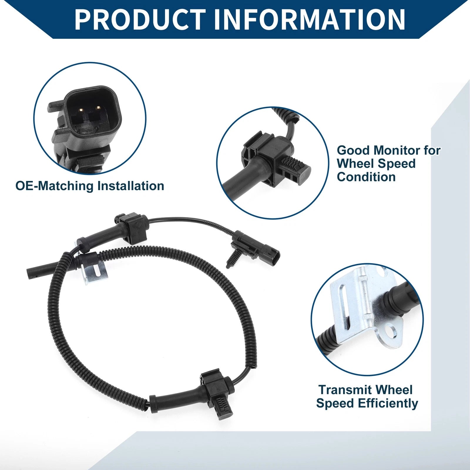 ABS Wheel Speed Sensor No. 22761956 for Chevrolet Silverado (2014–2019)